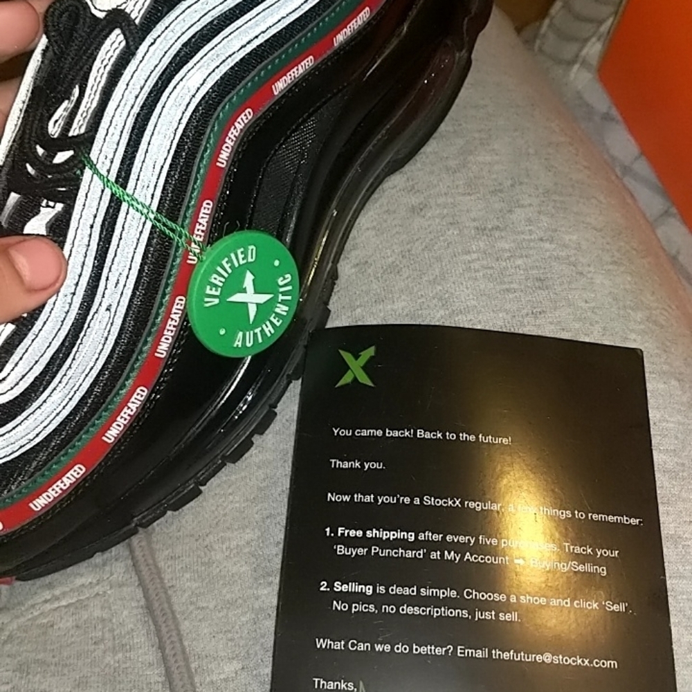 Air max 97 undefeateds